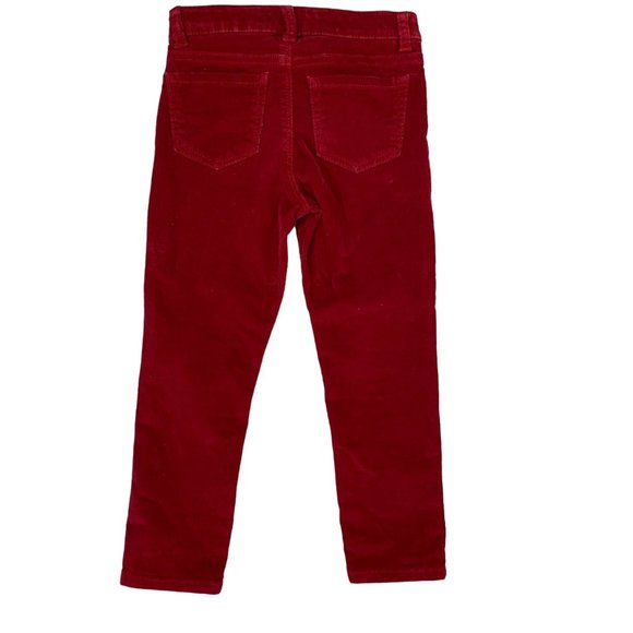 Payton & Parker Red Corduroy Adjustable Waist Pants Kids size 5T - Picture 3 of 8
